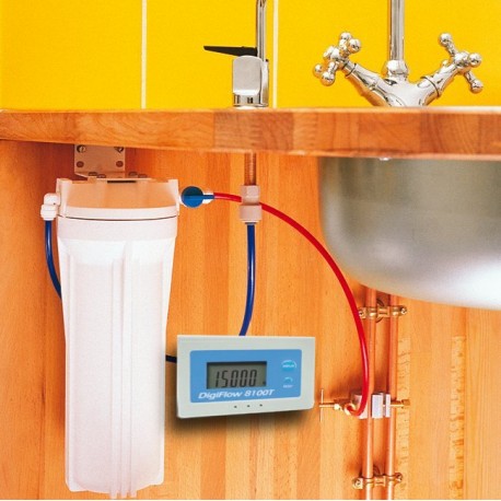 Filtration de l'eau:filtre à eau sous évier Hydropure à compteur Digital XM